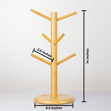 將圖片載入圖庫檢視器 日式竹木質圓底杯架