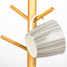 將圖片載入圖庫檢視器 日式竹木質圓底杯架