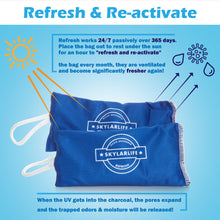將圖片載入圖庫檢視器 Skylarlife REFRESH 除菌除臭活性碳包 (1盒2個)
